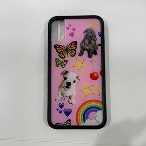 Wildflower I phone X case